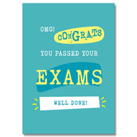 Congrats You Passed Your Exams Card
